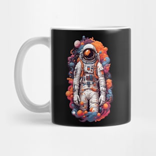 Colorful astronaut Mug